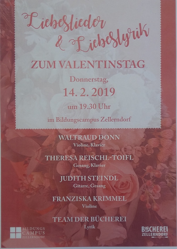 Einladung zum Valentinstag